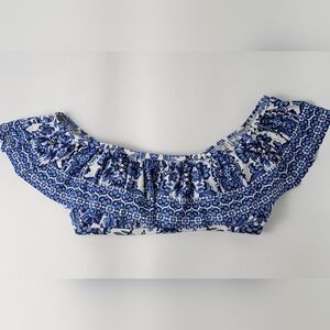 Off the shoulder bathing suit top